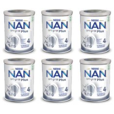 Nestlé NAN Optipro Plus 4 pločevinke mlečne formule 800 g 1 kos.
