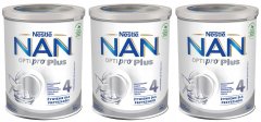 Nestlé NAN Optipro Plus 4 pločevinke mlečne formule 800 g 1 kos.