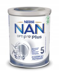 Nestlé Nan Optipro Plus 5 mlečna formula 800 g 1 kos.