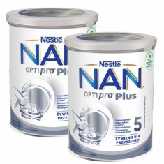 Nestlé Nan Optipro Plus 5 mlečna formula 800 g 1 kos.