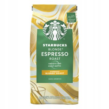 Starbucks Blonde Espresso Roast kavna zrna, pražena, 100% Arabica 200 g