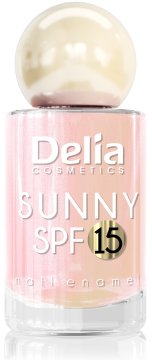 DELIA COSMETICS lak za nohte Sunny, SPF 15, št. 11; 11 ml