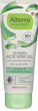gel za telo z aloe vero, brez olja, 100 ml