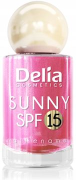 DELIA COSMETICS Lak za nohte Sunny, SPF 15, št. 07; 11 ml