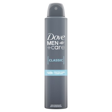 Dove MEN+CARE Klasični antiperspirant v spreju za moške, 48 ur, 200 ml