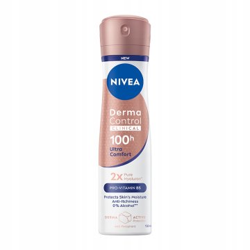 Nivea Derma Control Clinical Ultra Comfort antiperspirant v spreju 150 ml