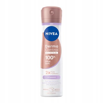 Nivea Derma Control Clinical Ultra Soft antiperspirant v spreju, 150 ml