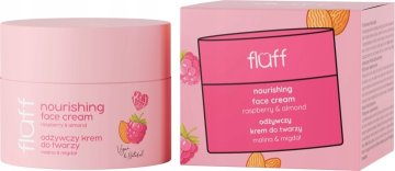 Fluff hranilna krema za obraz, malina in mandelj 50 ml