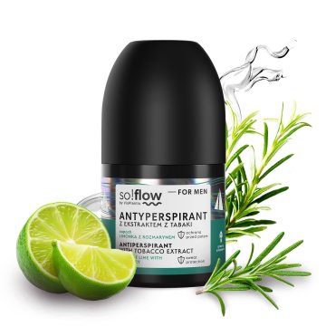 Flo Men antiperspirant roll-on z vonjem limete 50 ml