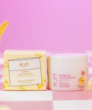 Fluff Superfood balzam za odstranjevanje ličil z vonjem vanilije 50 ml