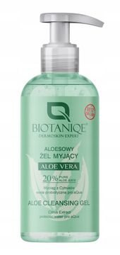 Dermoskin Expert Aloe Vera gel za umivanje obraza, aloe 200 ml