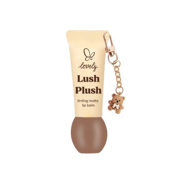 A LITTLE LOVELY CO. Lush Plush balzam za ustnice, obarvan, mat, št. 01; 7 g
