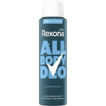Rexona Men deodorant za vse telo Ocean Rush 150 ml