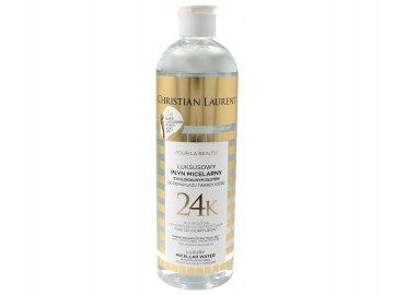 Luksuzna micelarna voda Pour La Beauté z 24-karatnim zlatom
