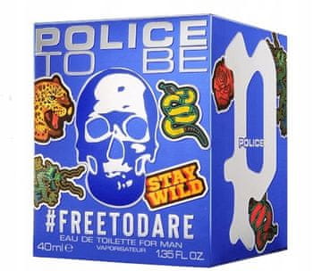 Police To Be #FreeToDare toaletna voda za moške 75 ml