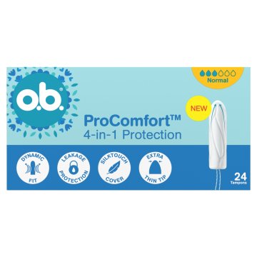 o.b. OB ProComfort higienski tamponi, Normal 24 kosov.