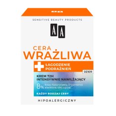 AA občutljiva koža intenzivno vlažilna dnevna krema 50 ml