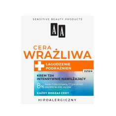 AA občutljiva koža intenzivno vlažilna dnevna krema 50 ml