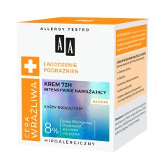 AA občutljiva koža intenzivno vlažilna dnevna krema 50 ml