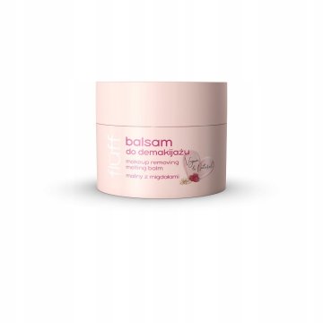 Fluff Superfood balzam za odstranjevanje ličil z vonjem maline in mandlja 50 ml
