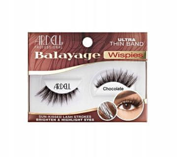 Ardell umetne trepalnice Balayage Wispies, čokoladne, 1 kos.