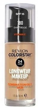 Revlon ColorStay tekoči puder za mastno in mešano kožo 180 Sand Beige s pumpico