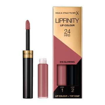 Max Factor Lipfinity 24H dolgoobstojna šminka + nadlak, rdečilo za lica, odtenek 016 Glowing
