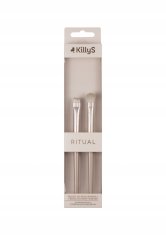 KillyS Čopiči za ličenje oči in obrvi Ritual, 2 kosa.