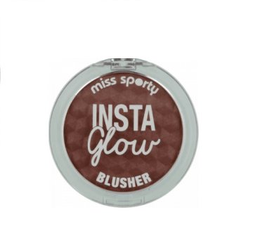 miss sporty Insta Glow rdečilo za lica, št. 002 Radiant Mocha 5 g