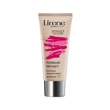 Lirene Celodnevni puder za obraz, prekrivnost, št. 25 Zagorela, 30 ml