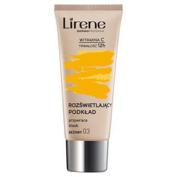 Lirene posvetljevalna tekočina z vitaminom C, barva 03 bež