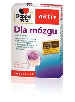 Queisser Pharma Doppelherz Aktiv kapsule, Za možgane, prehransko dopolnilo 30 kosov.