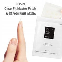 Cosrx Clear Fit Master Patch obliži za prekrivanje nepravilnosti, 18 kosov.