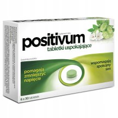 Aflofarm Positivum pomirjujoče tablete, prehransko dopolnilo 180 kosov.