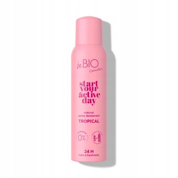 BE ZAČNITE SVOJ AKTIVNI DAN TROPSKI DEODORANT ZA TELO V SPREJU 125 ml
