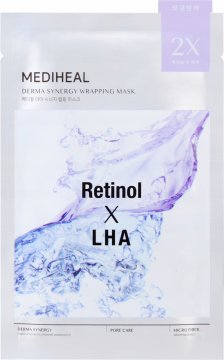 Mediheal Derma Synergy ovojna maska za obraz, retinol, LHA 25 ml