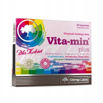 Olimp Vita-Min Plus za ženske vitamini in minerali 30 kapsul