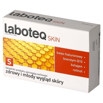 Aflofarm Tablete Laboteq Skin, mlada in zdrava koža, prehransko dopolnilo 30 kosov.