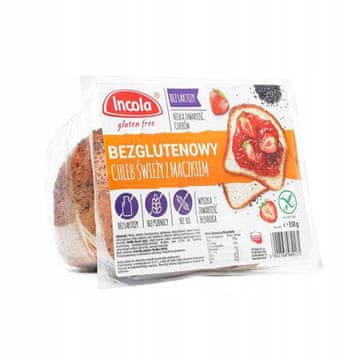 svež kruh z makom, brez glutena 350 g