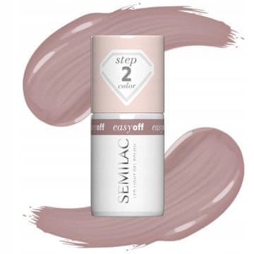 Semilac Easy Off LED lak za nohte št. L13 Mocha Cream 7 ml
