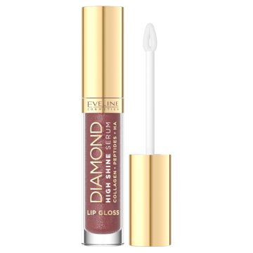 Eveline Cosmetics Serum za sijaj za ustnice Diamond High Shine, 28 Rose Nude