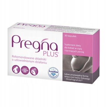 Verco PregnaPLUS 30 kapsul vitaminov za nosečnice