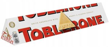 Toblerone bela čokolada z medom in nugatom 100 g