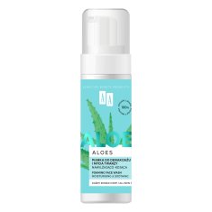 AA Aloe pena za odstranjevanje ličil in čiščenje obraza, vlažilna in pomirjujoča, 150 ml