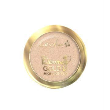 A LITTLE LOVELY CO. Osvetljevalec za obraz Bouncy Gold, inovativna formula, 1 kos.