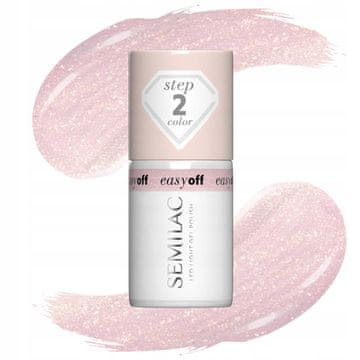 Semilac lak za nohte Easy Off LED št. L11 Pink Marshmallow 7 ml