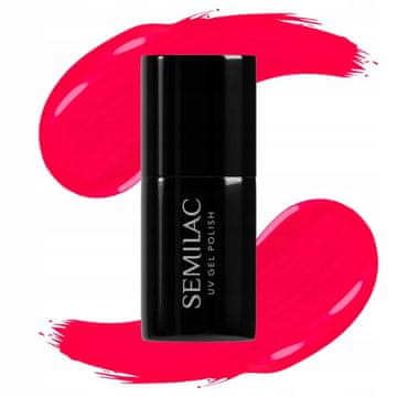 Semilac hibridni lak za nohte, št. 568 Neon Ruby 7 ml
