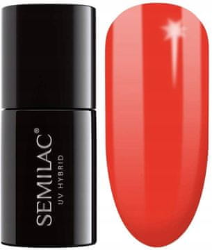 Semilac hibridni lak za nohte, št. 039 Sexy Red 7 ml