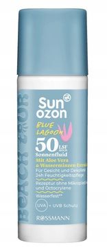 O.Z. SUNOZON losjon za sončenje Blue Lagoon, SPF 50 50 ml