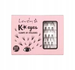 A LITTLE LOVELY CO. Komplet K*eyes, trepalnice + lepilo 1 kos.